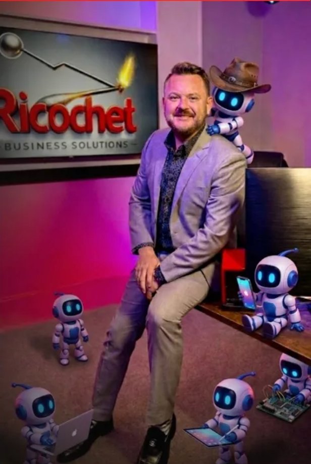 Derek with AI bot army